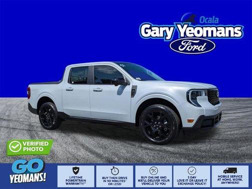 White Metallic 2026 Ford Maverick Lariat