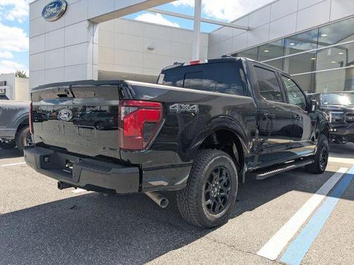 Agate Black Metallic 2025 Ford F-150 XLT
