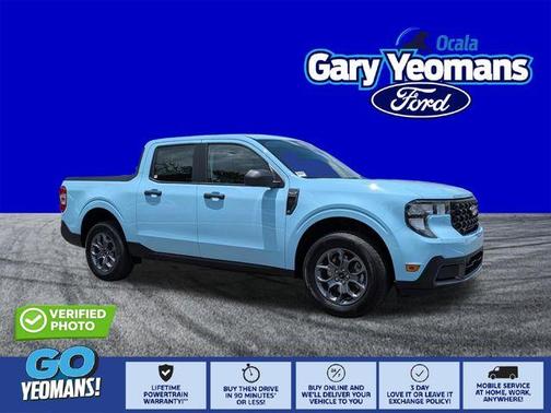 Light Blue 2026 Ford Maverick XLT