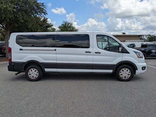 Oxford White 2024 Ford Transit-350 XLT
