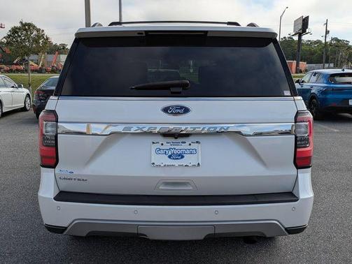 White Platinum 2018 Ford Expedition Limited