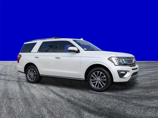 White Platinum 2018 Ford Expedition Limited