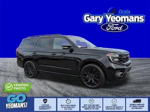 Agate Black Metallic 2025 Ford Expedition Platinum