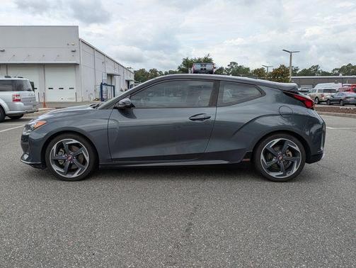 Thunder Gray 2021 Hyundai Veloster Turbo Ultimate