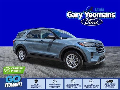 Blue 2026 Ford Explorer Active