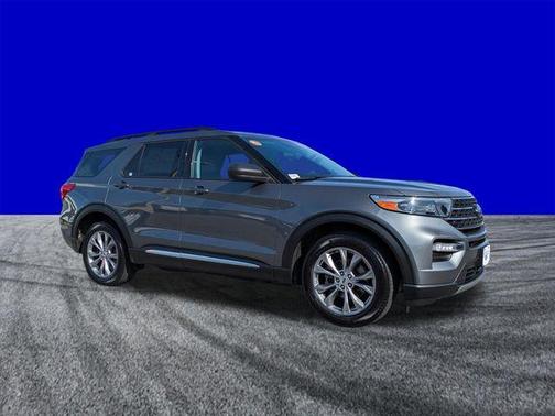 Gray Metallic 2023 Ford Explorer XLT