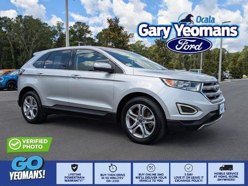 Ingot Silver 2016 Ford Edge Titanium