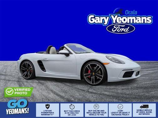 Ice Grey Metallic 2024 Porsche 718 Boxster S