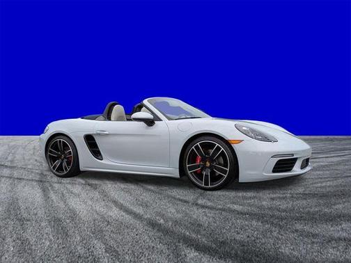 Ice Grey Metallic 2024 Porsche 718 Boxster S