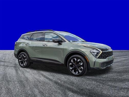 Jungle Green 2023 Kia Sportage X-Line