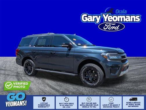 Blue Metallic 2023 Ford Expedition Timberline