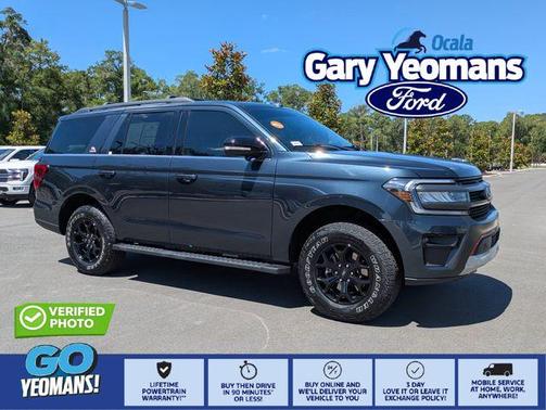 Blue Metallic 2023 Ford Expedition Timberline