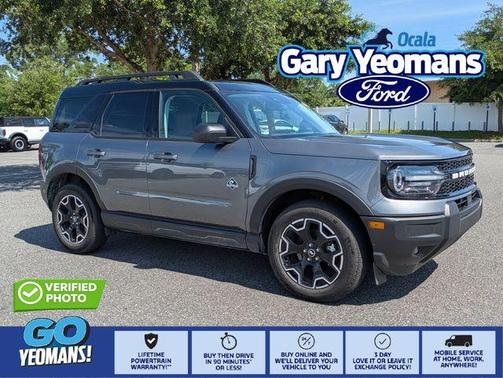 Carbonized Gray Metallic 2025 Ford Bronco Sport Outer Banks