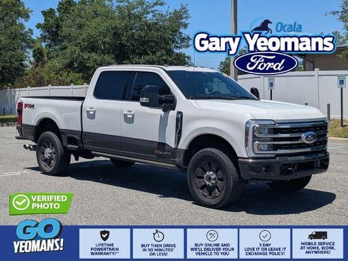 Star White 2024 Ford F-250 King Ranch
