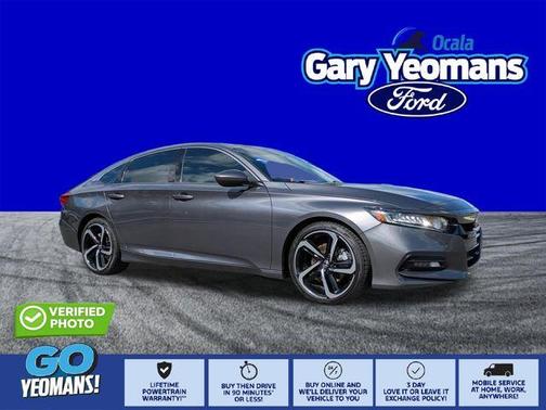 Modern Steel Metallic 2019 Honda Accord Sport