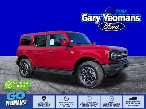 Ruby Red Metallic 2026 Ford Bronco Outer Banks