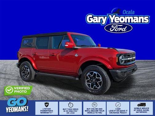 Chili Pepper Red 2022 Ford Bronco Outer Banks