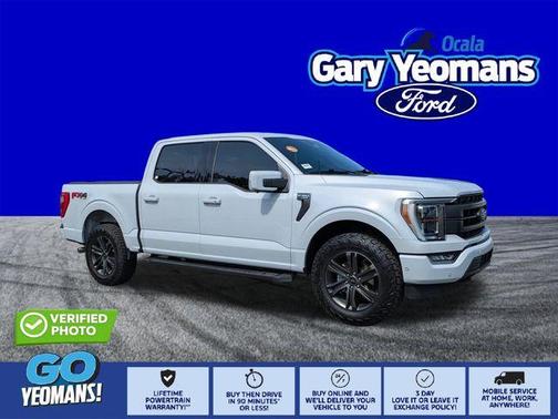Space White Metallic 2022 Ford F-150 Lariat