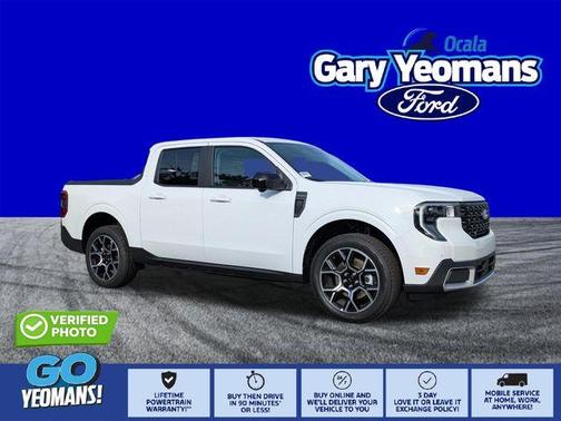 Oxford White 2026 Ford Maverick Lariat