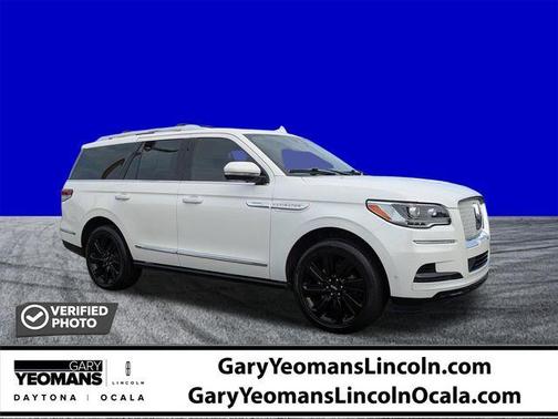 Pristine White 2023 Lincoln Navigator Reserve