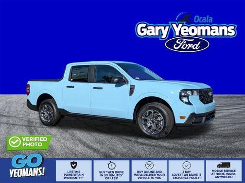 Light Blue 2026 Ford Maverick XLT