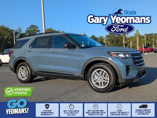 Vapor Blue 2026 Ford Explorer Active