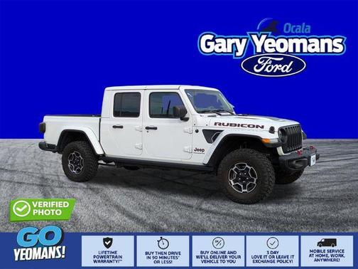 Bright White Clearcoat 2023 Jeep Gladiator Rubicon