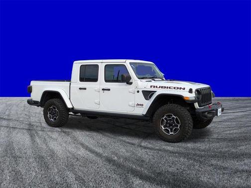 Bright White Clearcoat 2023 Jeep Gladiator Rubicon