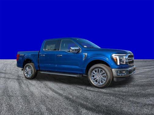 Blue 2026 Ford F-150 Lariat