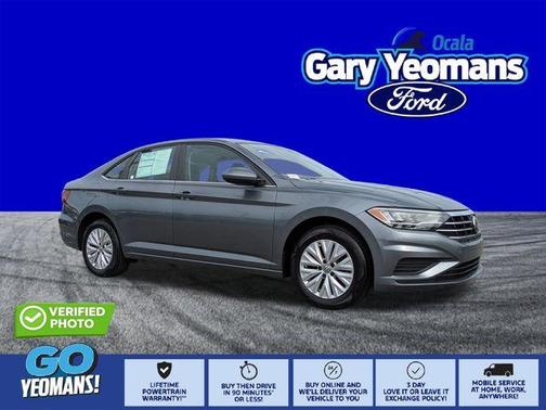 Platinum Gray Metallic 2019 Volkswagen Jetta 1.4T S
