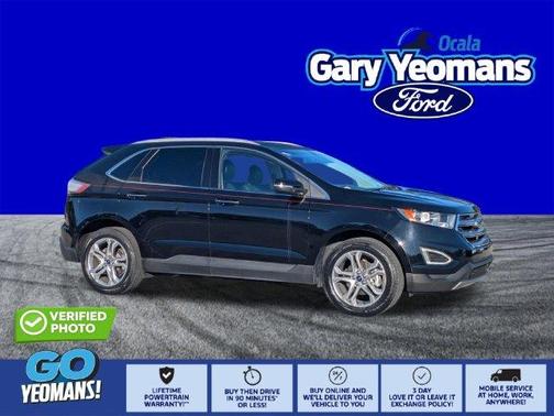 Shadow Black 2018 Ford Edge Titanium