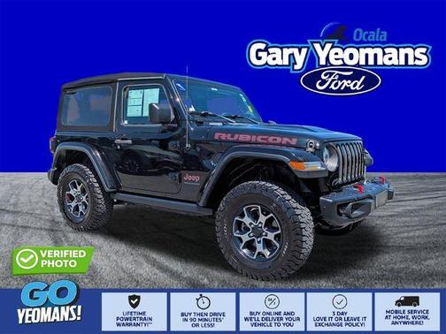 Black Clearcoat 2019 Jeep Wrangler Rubicon