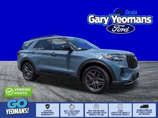 Vapor Blue 2026 Ford Explorer ST