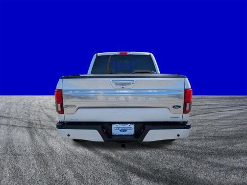 White Platinum Clearcoat Metallic 2018 Ford F-150 Platinum