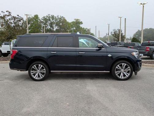 Antimatter Blue Metallic 2021 Ford Expedition Max King Ranch