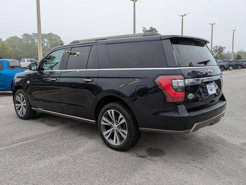 Antimatter Blue Metallic 2021 Ford Expedition Max King Ranch