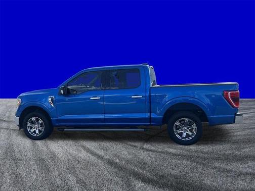 Blue Metallic 2021 Ford F-150 XLT