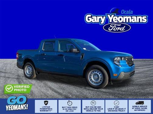 Blue 2026 Ford Maverick XL