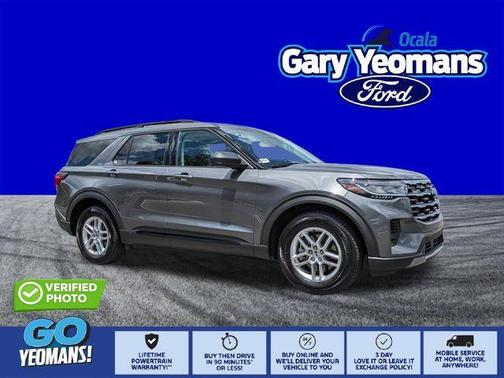 Gray Metallic 2026 Ford Explorer Active