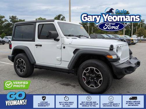 Bright White Clearcoat 2023 Jeep Wrangler Sport