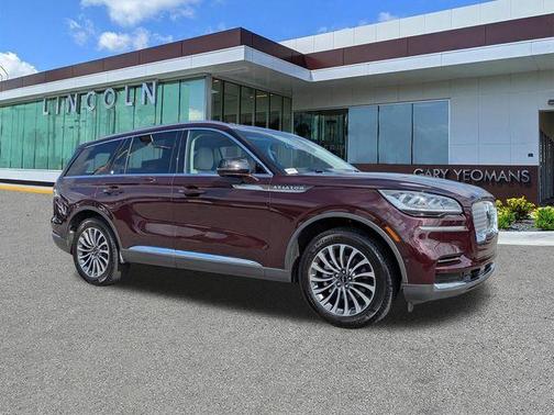 Red Metallic 2023 Lincoln Aviator Reserve AWD