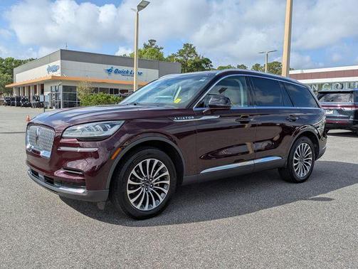 Red Metallic 2023 Lincoln Aviator Reserve AWD