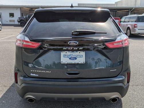 Stone Blue Metallic 2022 Ford Edge Titanium