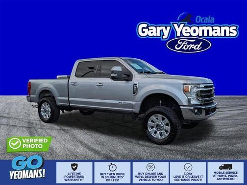 Iconic Silver Metallic 2021 Ford F-250 Lariat