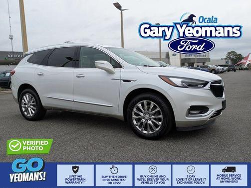 White Frost 2019 Buick Enclave Essence
