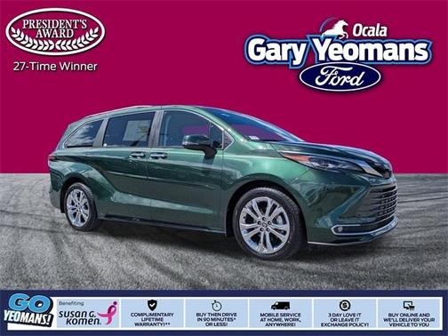 2024 Toyota Sienna Platinum 7 Passenger
