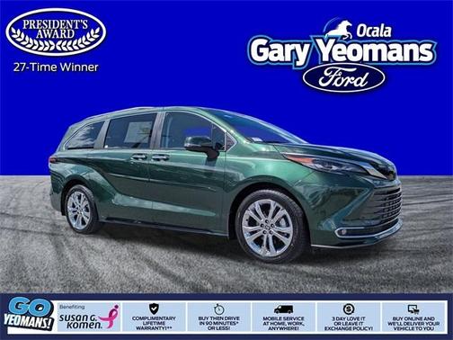 2024 Toyota Sienna Platinum 7 Passenger