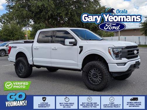 Oxford White 2021 Ford F-150 Lariat