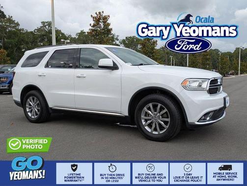 White 2017 Dodge Durango SXT