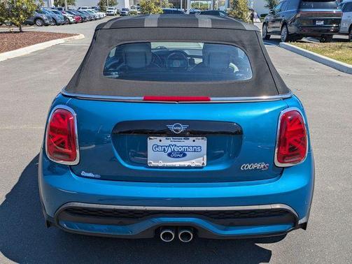 Island Blue Metallic 2023 MINI Convertible Cooper S